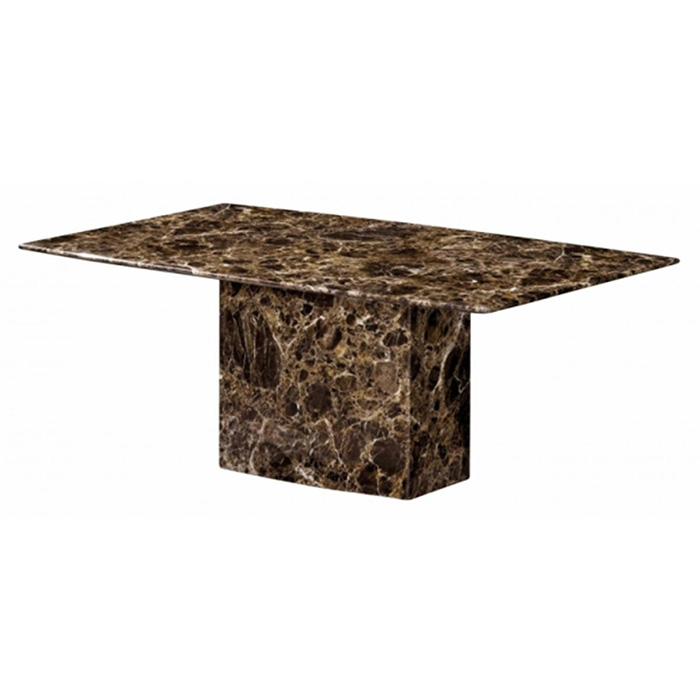 Kiev Marble Coffee Table Natural Stone with Lacquer Finish